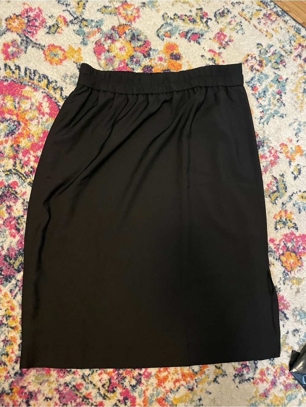 J. Crew Black Pencil Skirt